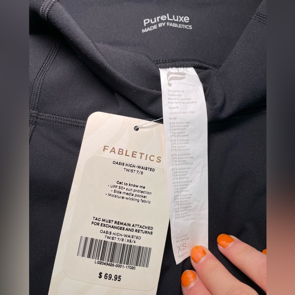 Fabletics High Rise Keyhole Leggings - Picture 2 of 7